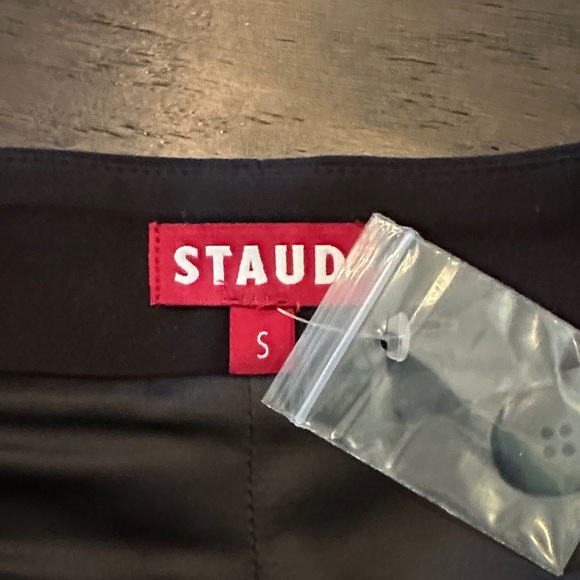 STAUD Una Top / Vest • Size S • Black • NWT (Extra Button Included) - Picture 9 of 10